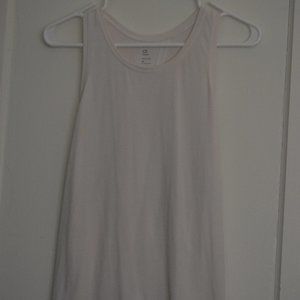 Gap Fit Breathe Tie Back White Tank Top Medium Athletic Tee